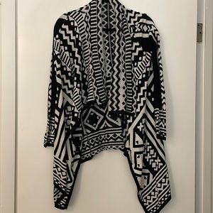 Gently worn cardigan wrap.